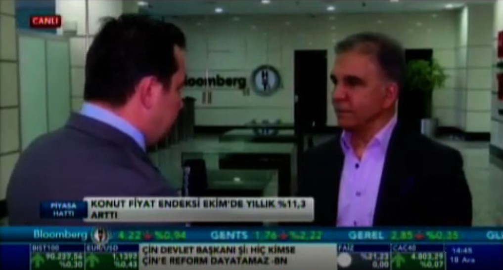 Demir Group YKB Hamit Demir Bloomberg HT ‘Market Line’ Programme 